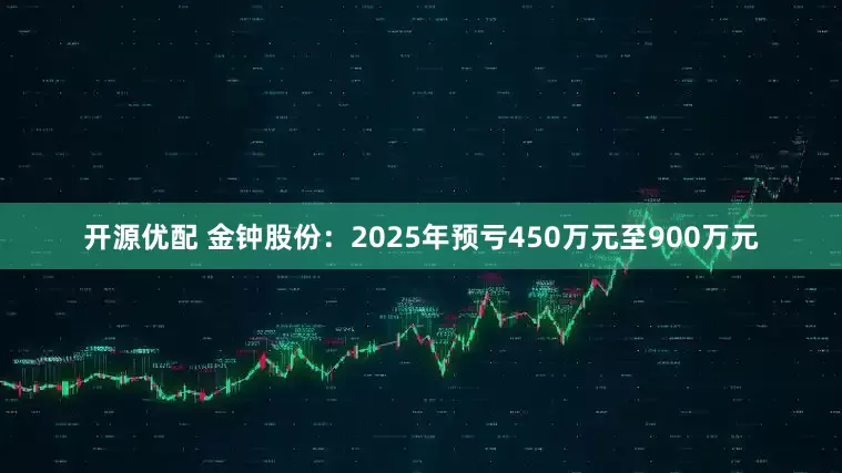 开源优配 金钟股份：2025年预亏450万元至900万元